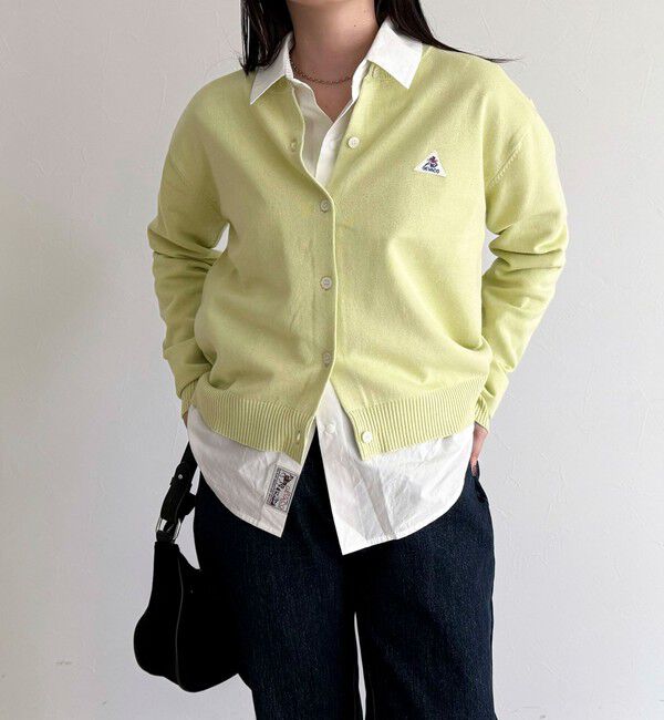 fredy emue「【GEVACO/ゲバコ】別注コットンラウンドネックカーデ」|カーディガン|