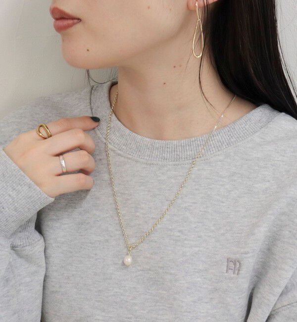 fredy emue「パールチャームY字ネックレス」|ネックレス|