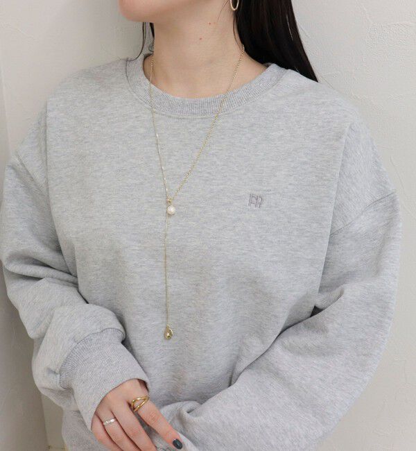 fredy emue「パールチャームY字ネックレス」|ネックレス|