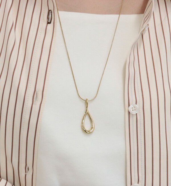 fredy emue「ステンレスドロップトップネックレス」|ネックレス|