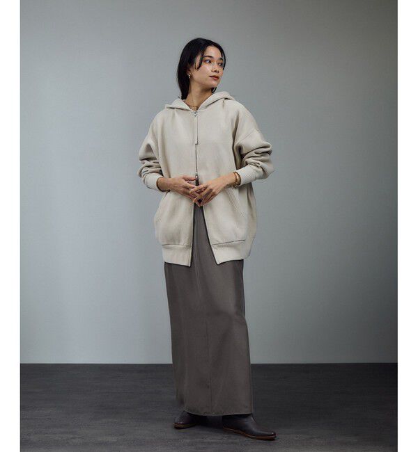 SALON adam et rope'「[25AW]GENTLE SILK ジャンパースカート【セットアップ対応・洗える】」|ワンピース|