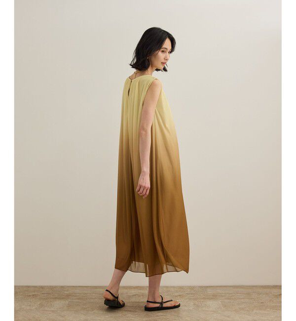 ROPE「ブライトネスヤーンギャザーワンピース/洗える」|ワンピース|