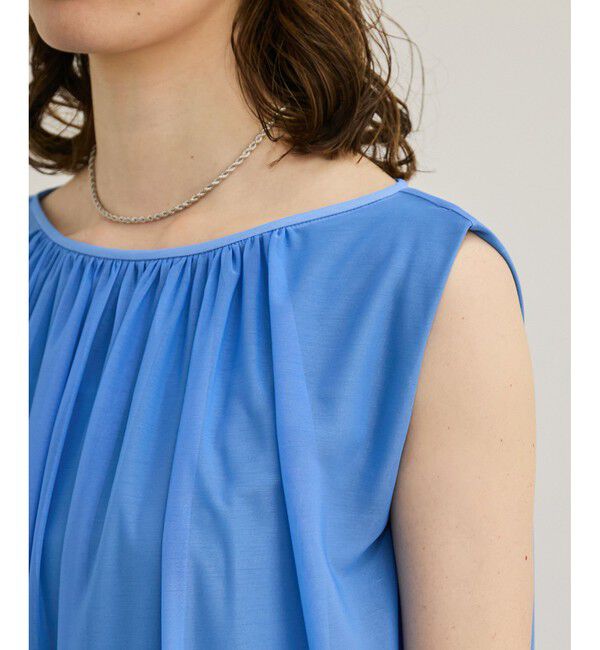 ROPE「ブライトネスヤーンギャザーワンピース/洗える」|ワンピース|