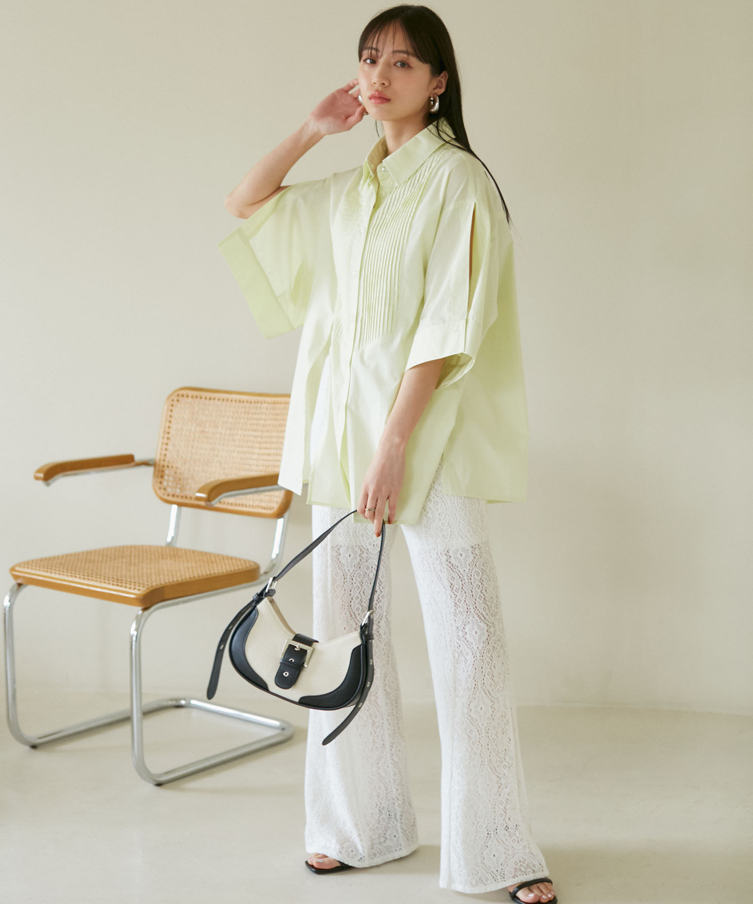 VIS「キャンバスコンビワンショルダーバッグ」|ショルダー・メッセンジャー|