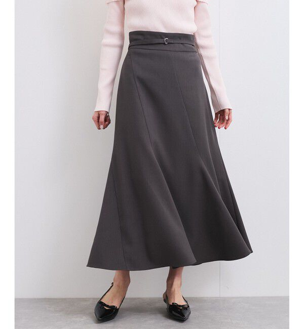 VIS「エスカルゴ切替マーメイドスカート」|スカート|