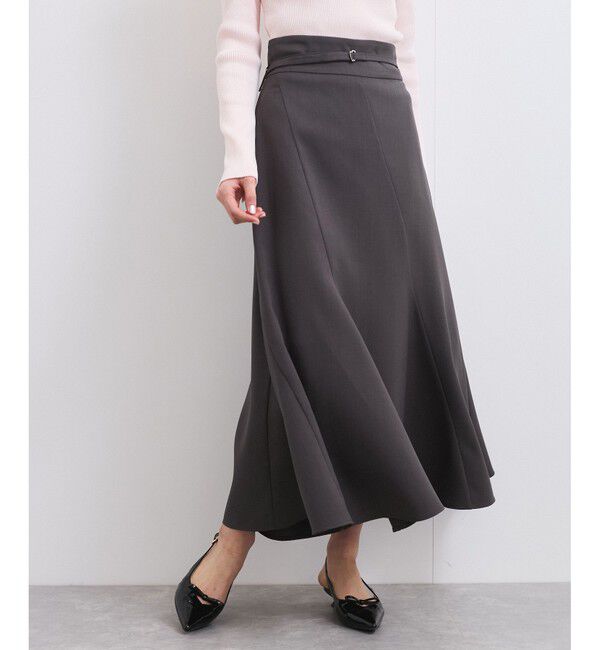 VIS「エスカルゴ切替マーメイドスカート」|スカート|