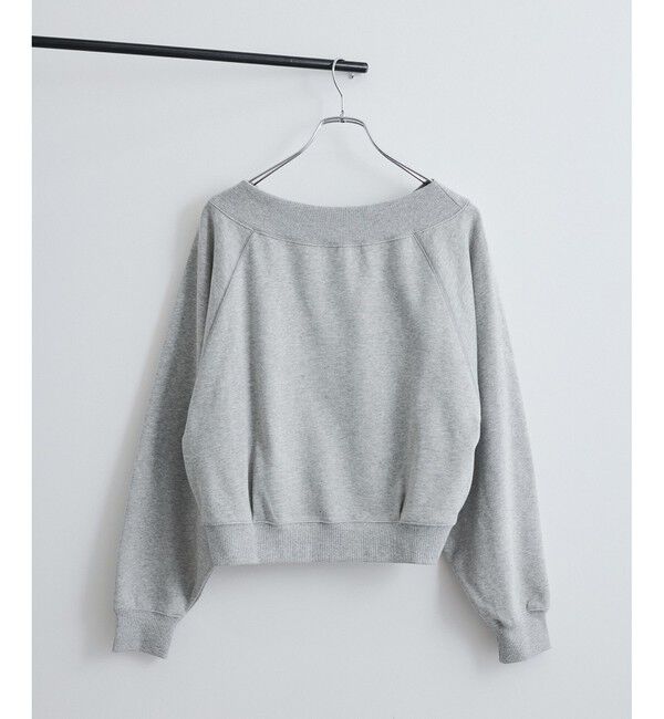 VIS「【2WAY】ワンオフショルダー胸刺繍スウェットプルオーバー」|スウェット・ジャージ|