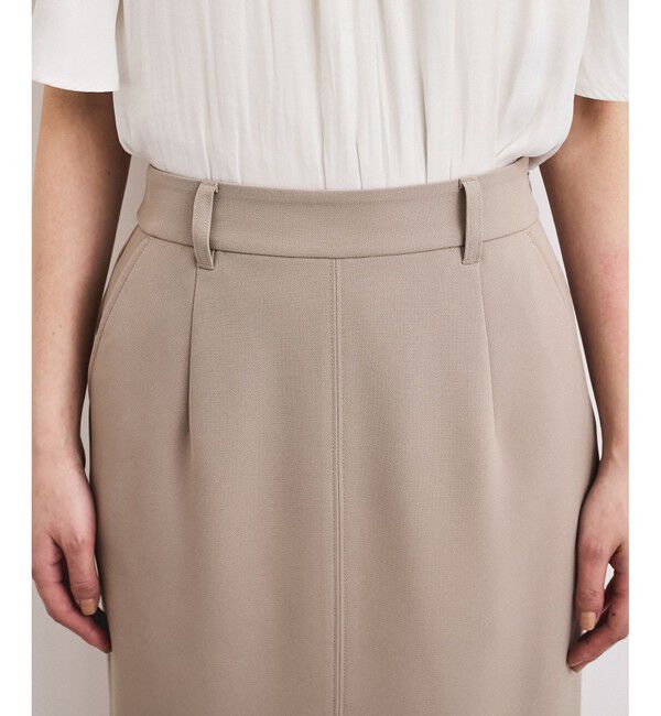 VIS「【洗える】Iラインロングスカート」|スカート|