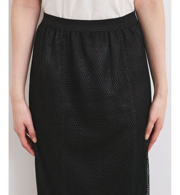 VIS「ラメメッシュスカート」|スカート|