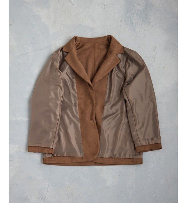 VIS「オーバースエードテーラードジャケット」|テーラードジャケット|