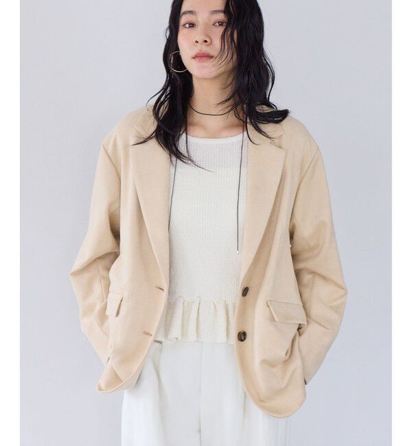 VIS「オーバースエードテーラードジャケット」|テーラードジャケット|