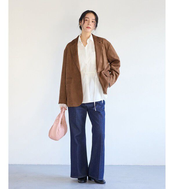 VIS「オーバースエードテーラードジャケット」|テーラードジャケット|