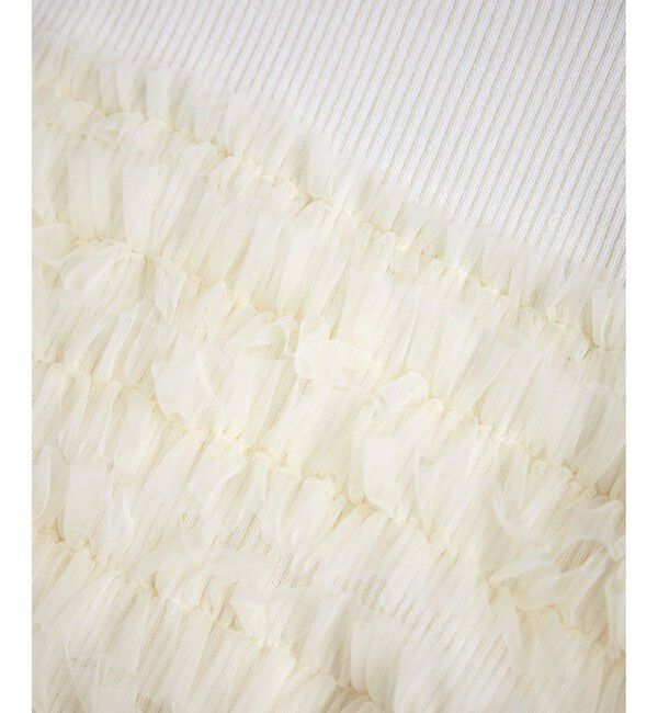 VIS「チュールドッキングニット/イージーケア」|ニット・セーター|