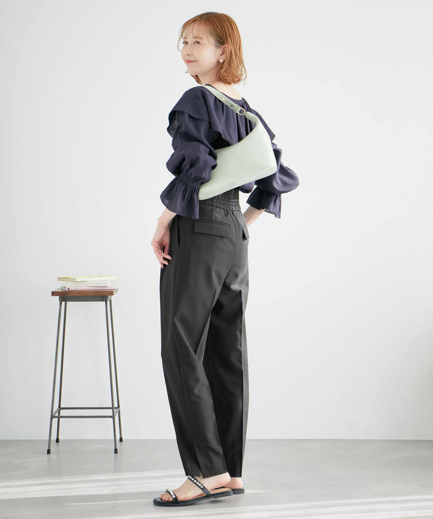 Rope&rsquo;Picnic「ハイウエストテーパードパンツ」|その他|