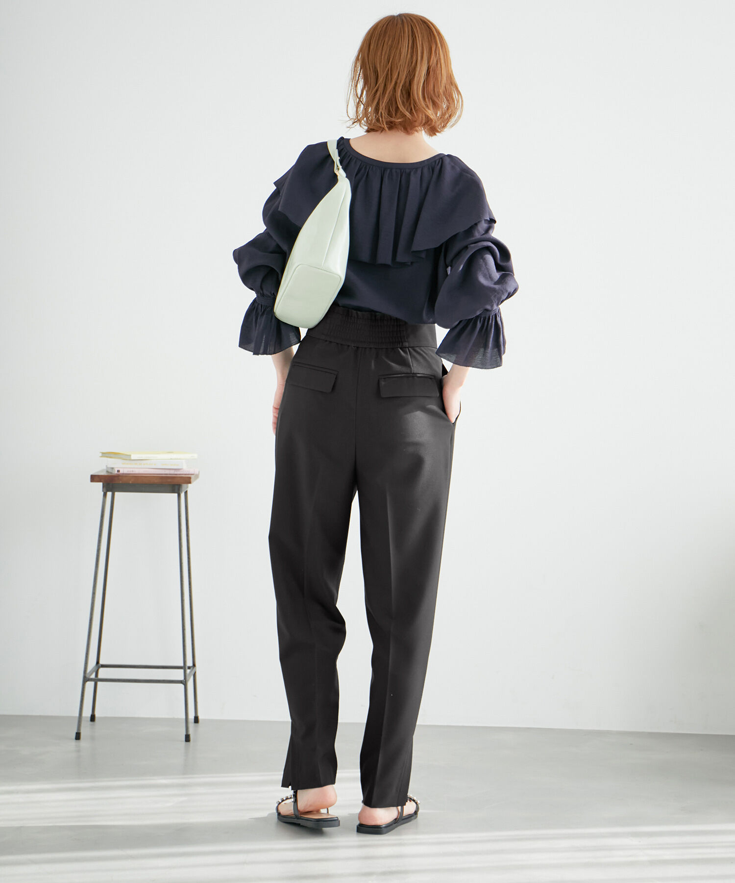 Rope&rsquo;Picnic「ハイウエストテーパードパンツ」|その他|