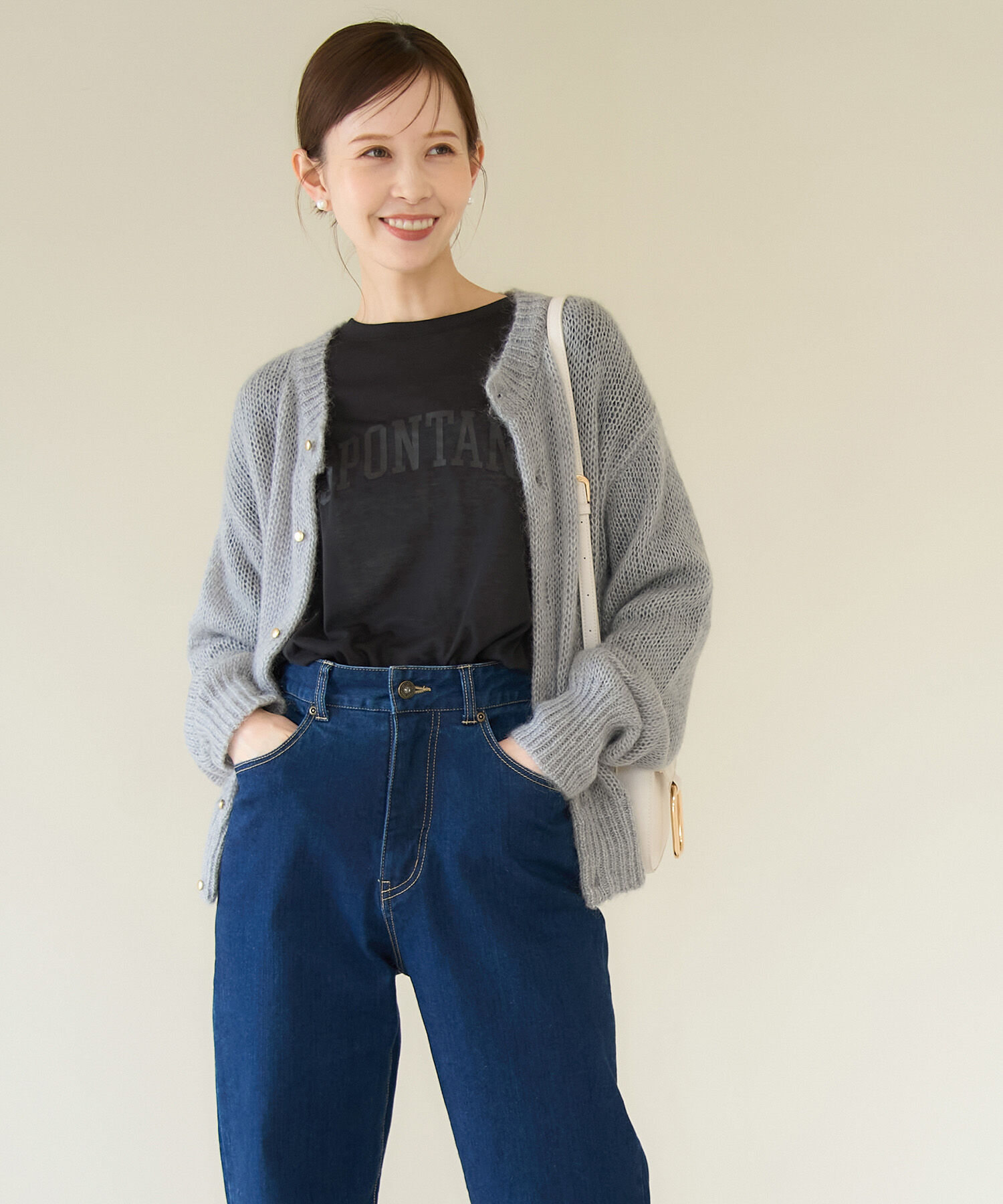 Rope&rsquo;Picnic「ロゴシアーロングTシャツ」|Tシャツ・カットソー|