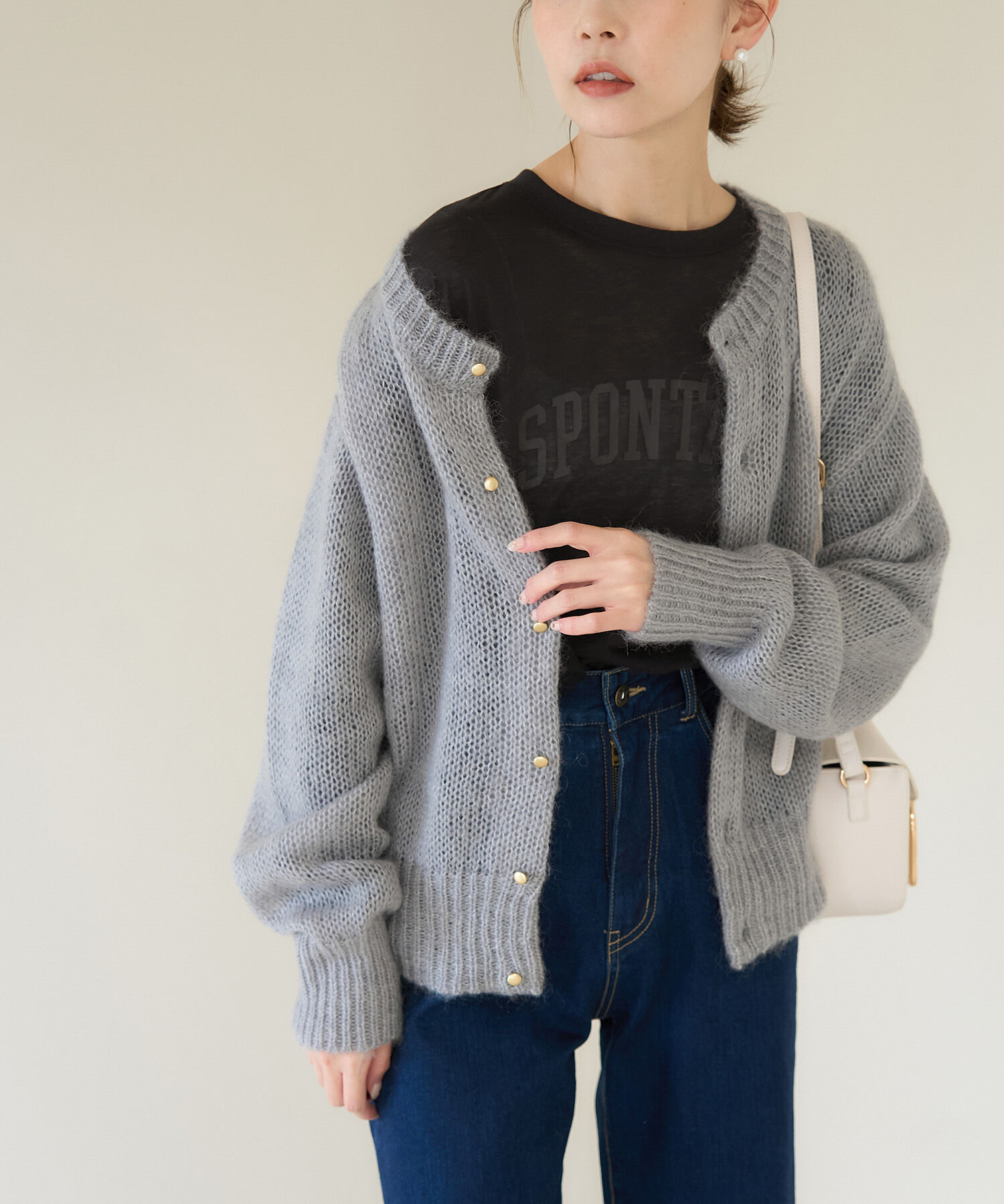 Rope&rsquo;Picnic「ロゴシアーロングTシャツ」|Tシャツ・カットソー|