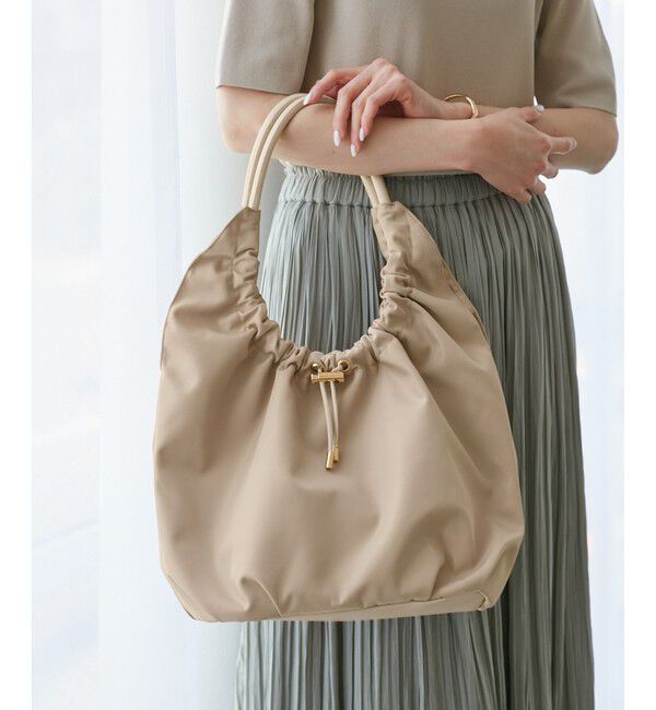 ROPE PICNIC PASSAGE「【撥水加工】ドロストリングギャザートートバッグ」|トートバッグ|