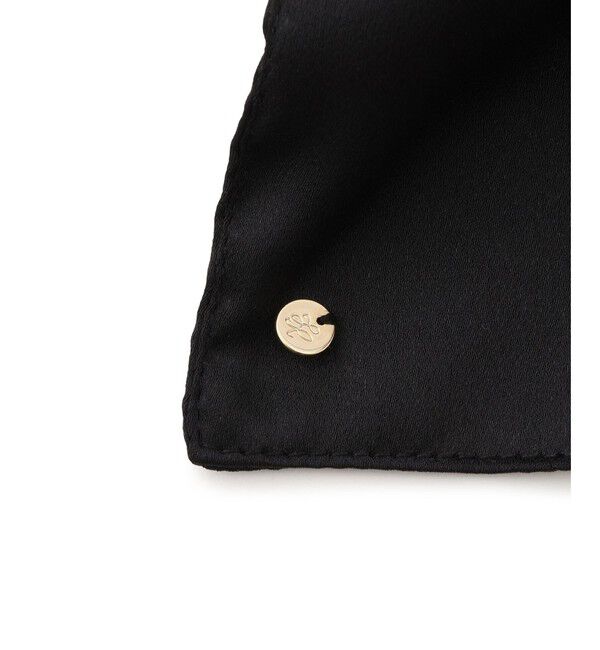 ROPE PICNIC PASSAGE「チャーム付きサテンボリュームスクエアシュシュ」|ヘアゴム・シュシュ|