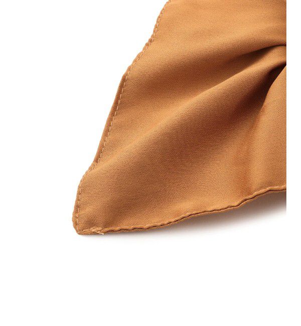 ROPE PICNIC PASSAGE「チャーム付きサテンボリュームスクエアシュシュ」|ヘアゴム・シュシュ|