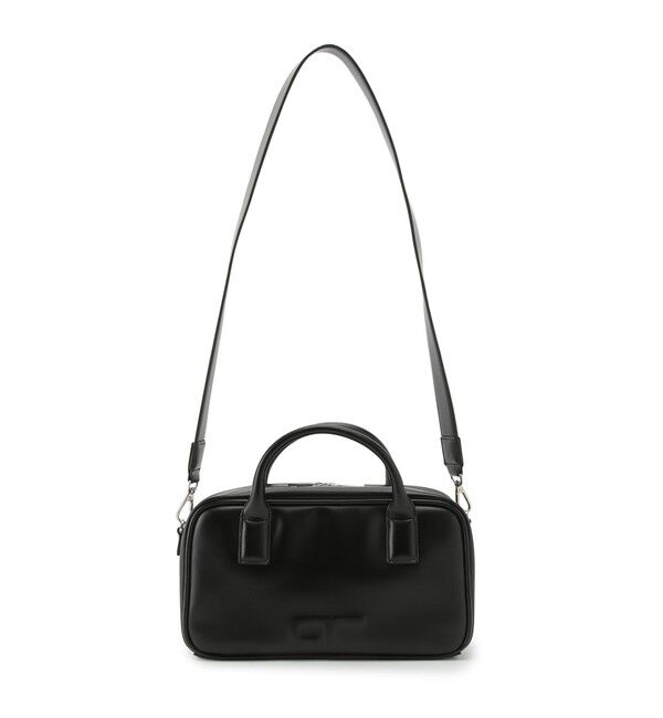 ADAM ET ROPE'「【一部WEB限定カラー】・【再入荷】ロゴスクエアボストンバッグ」|ショルダー・メッセンジャー|