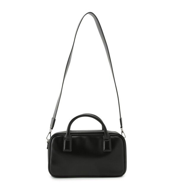 ADAM ET ROPE'「【一部WEB限定カラー】・【再入荷】ロゴスクエアボストンバッグ」|ショルダー・メッセンジャー|