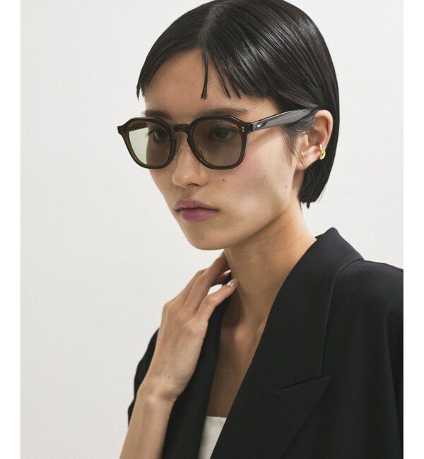 ADAM ET ROPE'「クラウンパントセルフレームUVカットグラス」|サングラス|