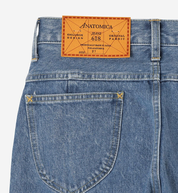  「ANATOMICA | 618 MARILYNII USED WASH WOMEN」|デニム|