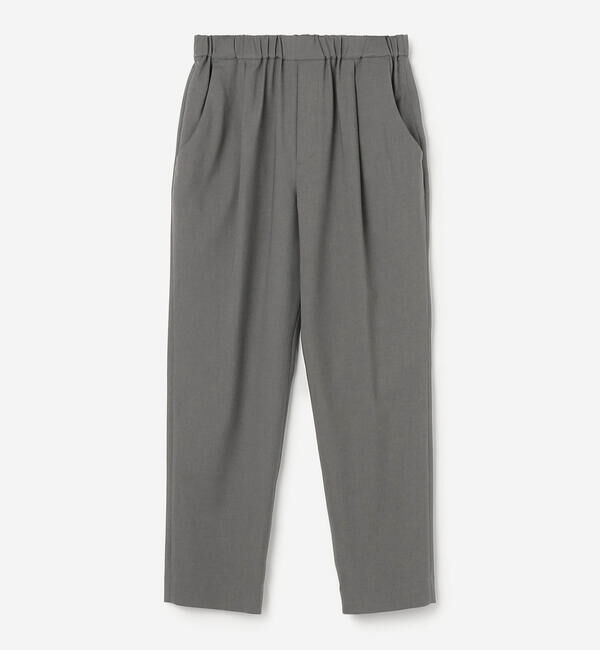  「MORRIS & SONS | ポリエステルツイルストレッチ イージーパンツ WOMEN」|チノ|