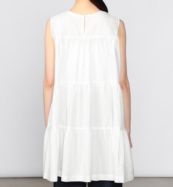 GYMPHLEX「Gymphlex | コットンブロード ティアードチュニック WOMEN」|ワンピース|
