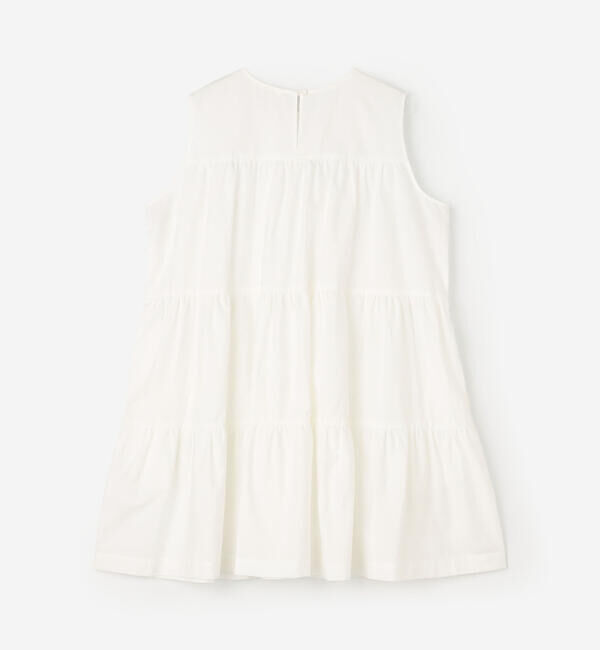 GYMPHLEX「Gymphlex | コットンブロード ティアードチュニック WOMEN」|ワンピース|