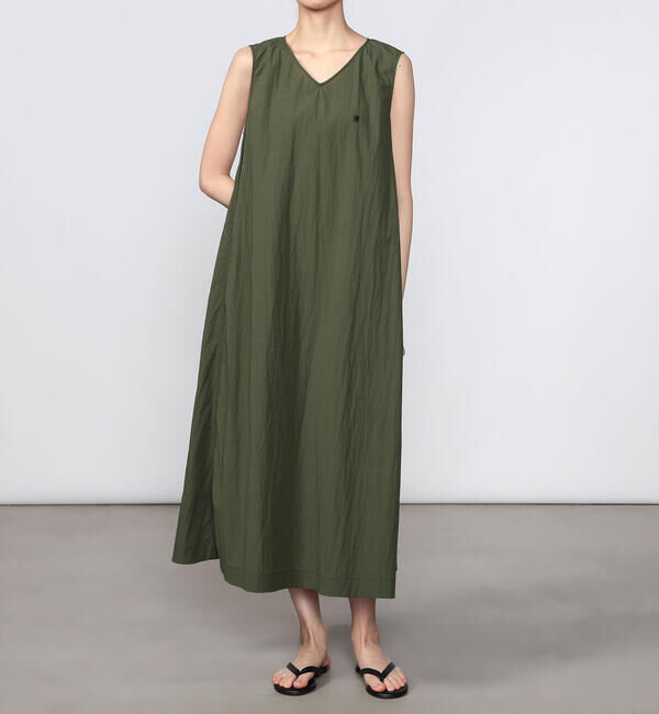 GYMPHLEX「Gymphlex | リップストップ ノースリーブワンピース WOMEN」|ワンピース|OLIVE