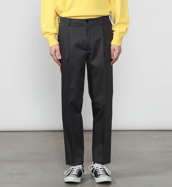  「MORRIS & SONS | 1Pテーパードストレッチパンツ MEN」|チノ|