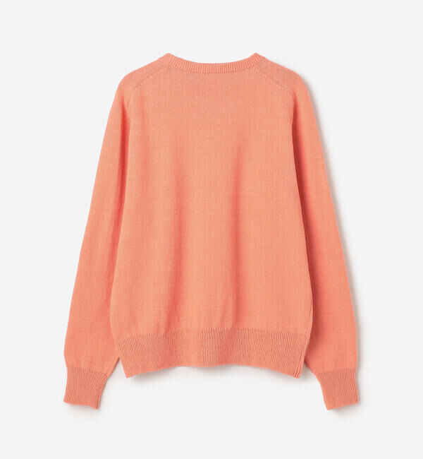 Morris & Sons「MORRIS & SONS | コットン サドルショルダーニット WOMEN」|ニット・セーター|