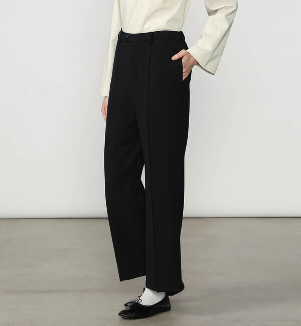 Morris & Sons「MORRIS & SONS | ピンタック イージーパンツ WOMEN」|チノ|