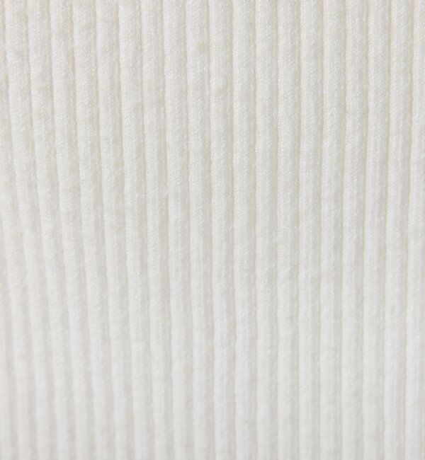  「デザインネックリブニット」|ニット・セーター|