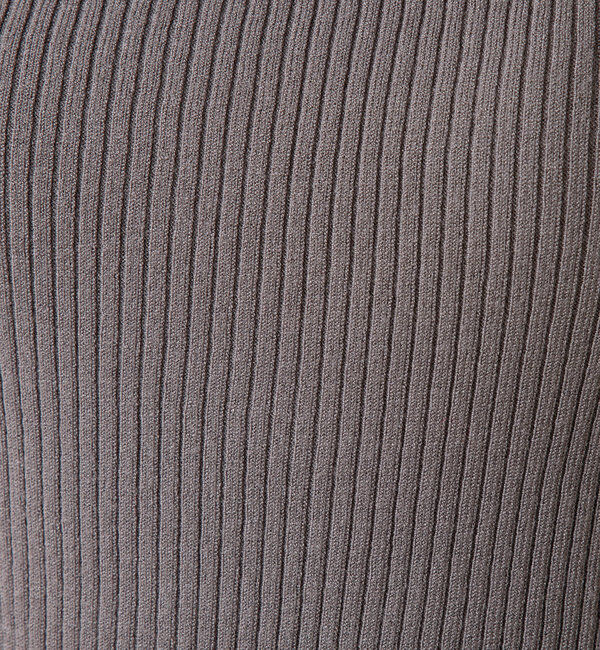  「デザインネックリブニット」|ニット・セーター|