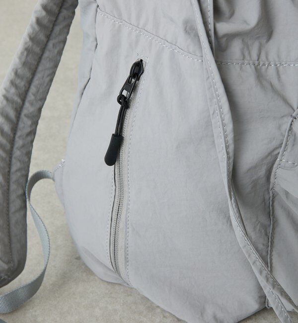  「【巾着型リュック/軽量】ドロストナイロンリュック」|トートバッグ|