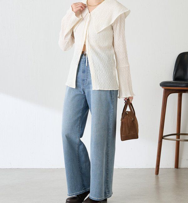  「ビッグカラーカーディガン」|Tシャツ・カットソー|