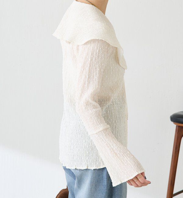  「ビッグカラーカーディガン」|Tシャツ・カットソー|