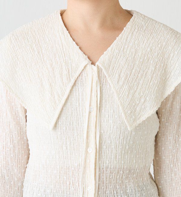  「ビッグカラーカーディガン」|Tシャツ・カットソー|