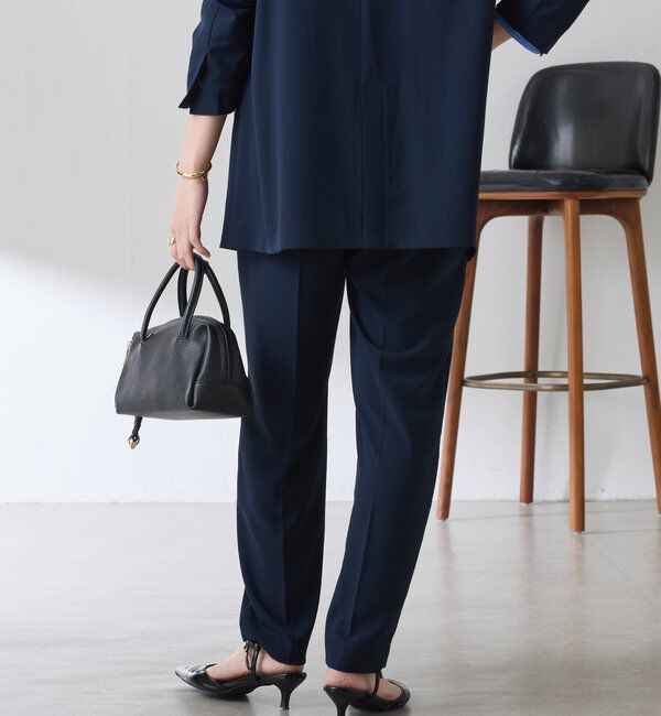  「ジャージスリムテーパードパンツ/セレモニー」|チノ|