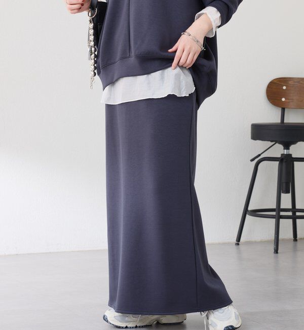  「ポンチIラインスカート」|スカート|