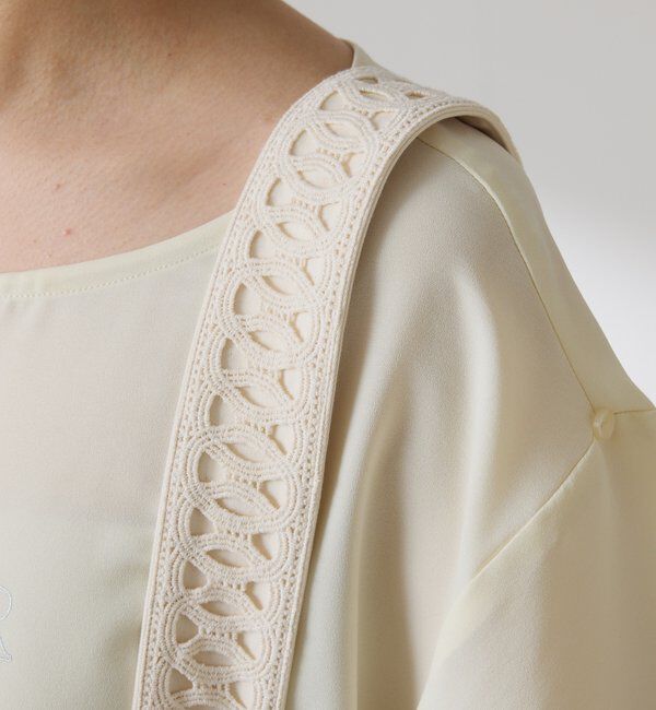  「サスペンダーワイドタックパンツ」|チノ|