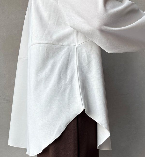  「【WEB限定】裏毛裏起毛ショートトップスアンサンブル」|Tシャツ・カットソー|