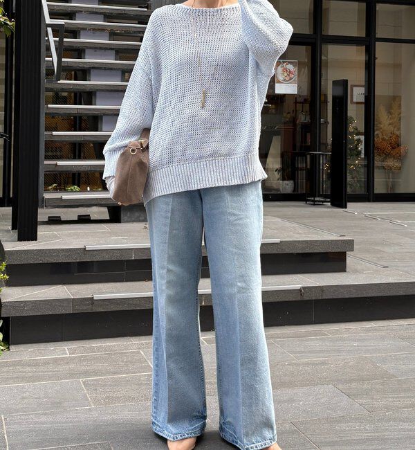  「ルーズフレアデニム」|デニム|