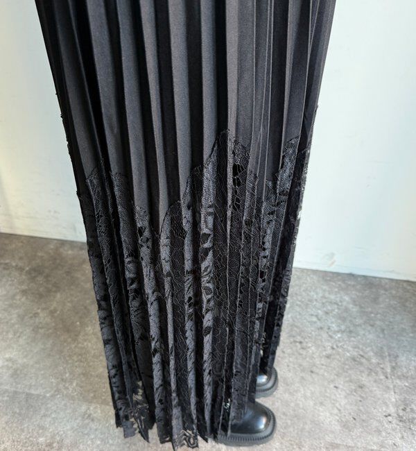  「【WEB限定】レース切替スカート」|スカート|