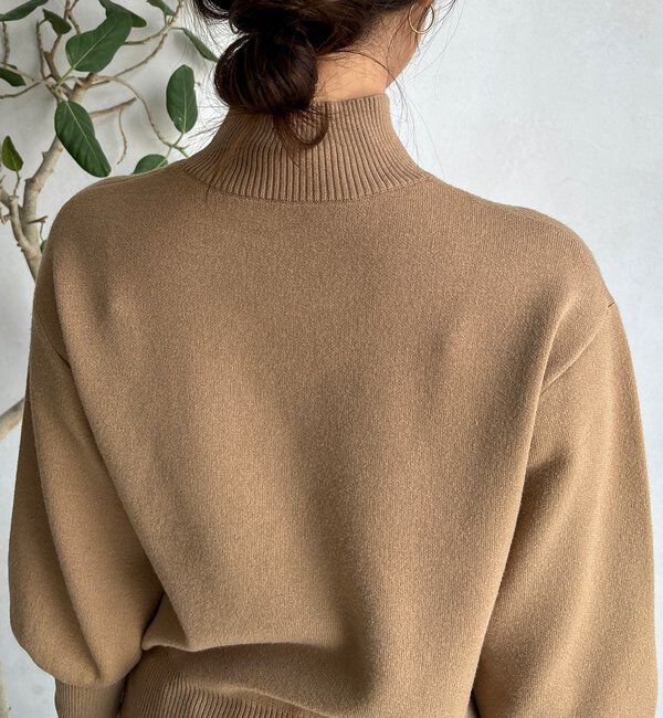  「【セットアイテム/WEB限定】フェザーヤーンカーディガン＋ニット」|ニット・セーター|