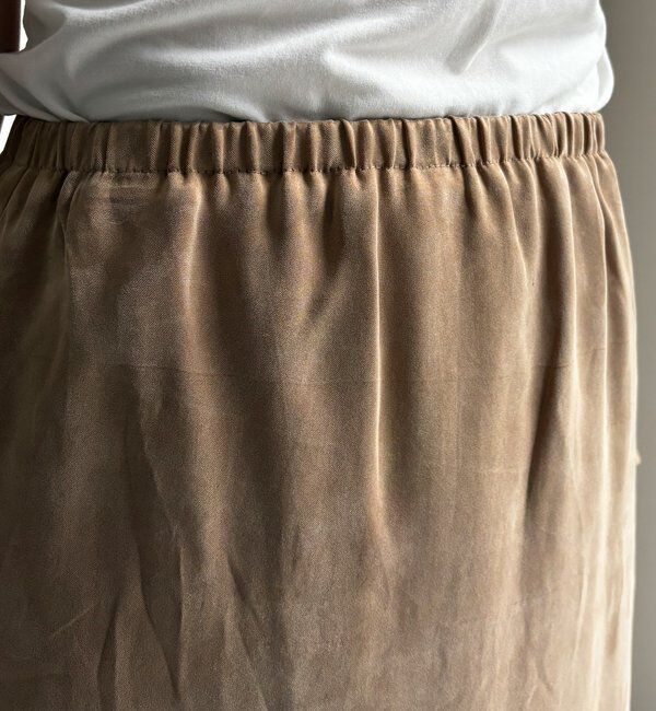  「サテンストレートスカート」|スカート|