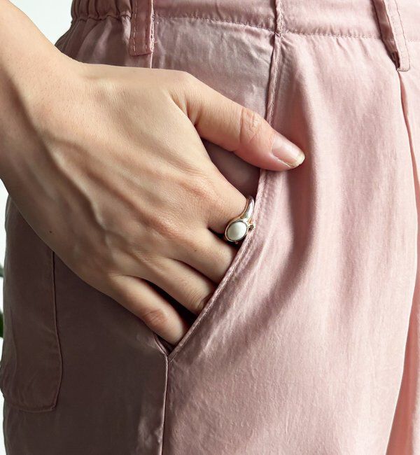  「キュプラカーゴパンツ」|チノ|